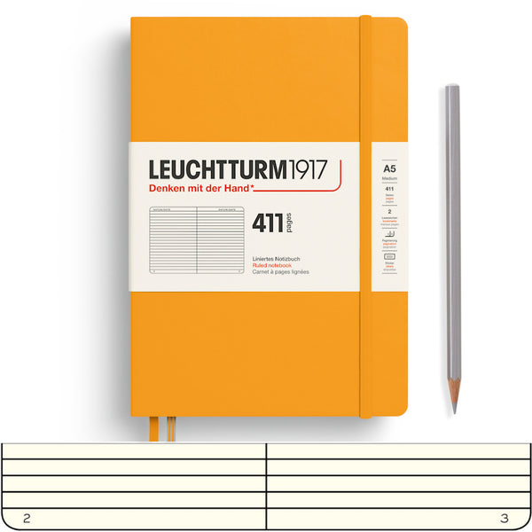 Leuchtturm1917 A5 Medium Notebook 411 - Lined