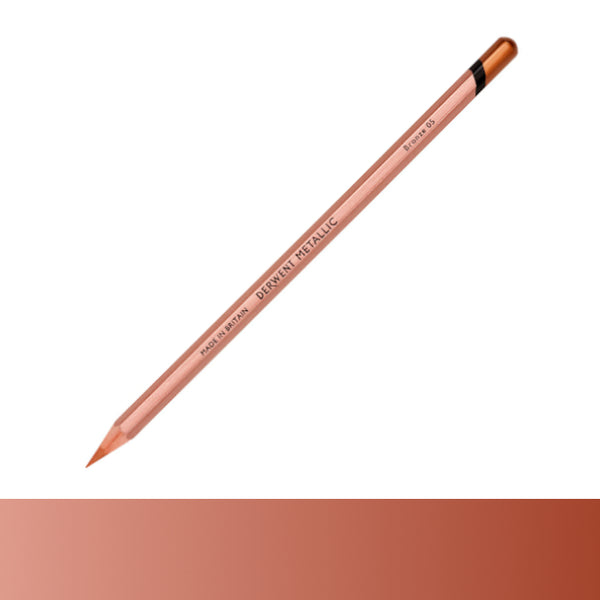 Derwent Metallic Colour Pencils BRONZE
