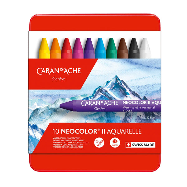 Caran d'Ache Neocolor II Watersoluble 10 Set