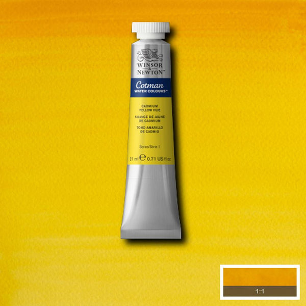 Winsor & Newton Cotman Watercolour 21ml Tubes CAD YELLOW HUE