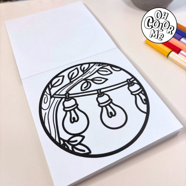 Oh Colour Me Colouring Book - Cottage Moments