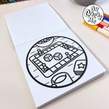 Oh Colour Me Colouring Book - Cottage Moments