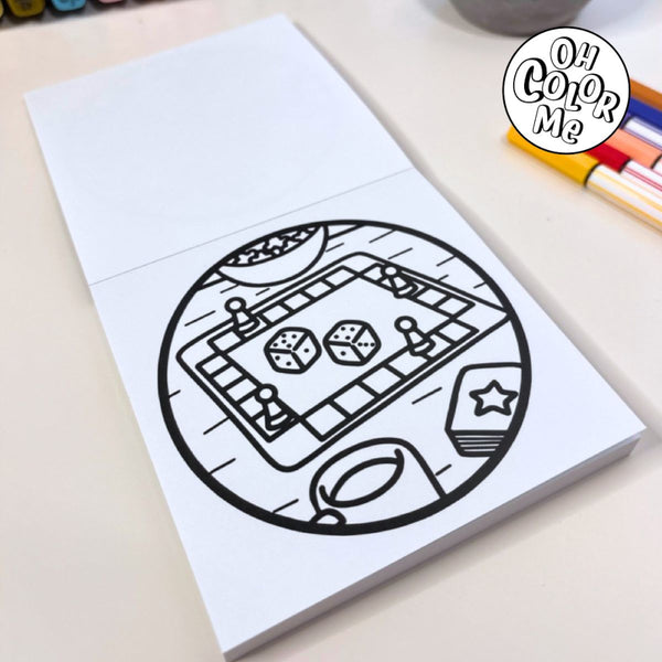 Oh Colour Me Colouring Book - Cottage Moments