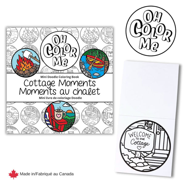 Oh Colour Me Colouring Book - Cottage Moments