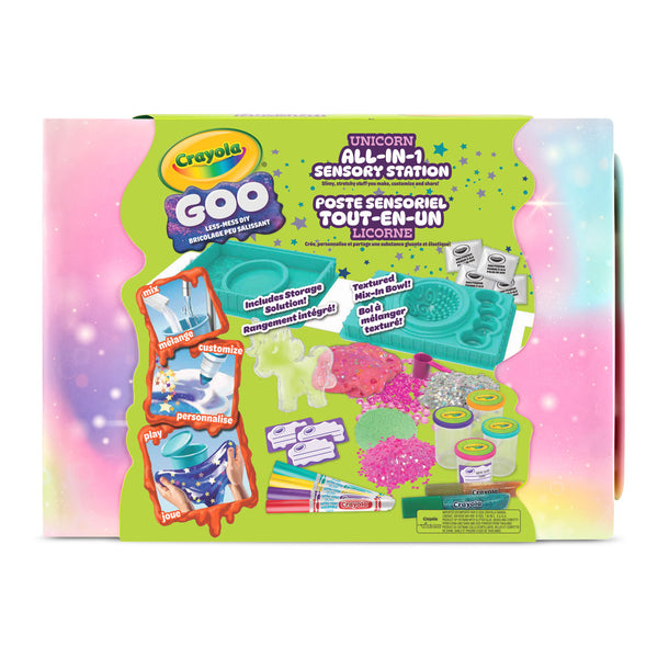 Crayola Unicorn Goo All-in-1 Sensory Station