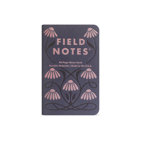 Field Notes Fall Flowers Memo Books 3pk Lined