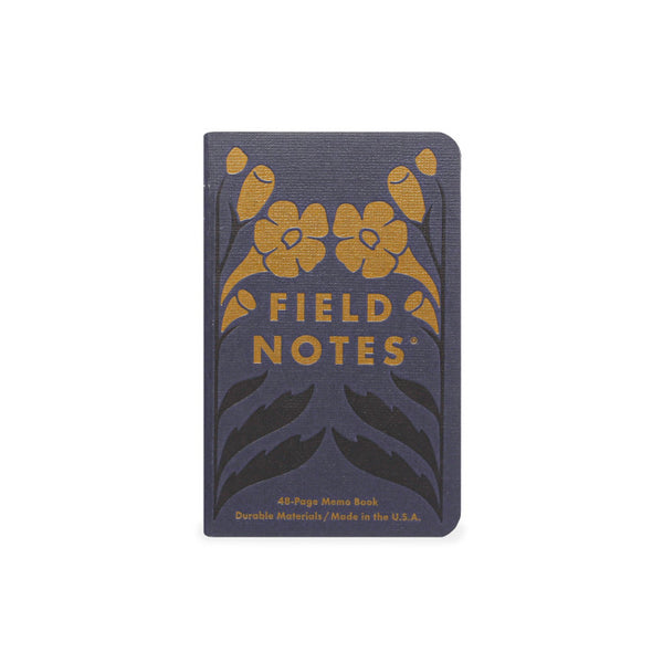 Field Notes Fall Flowers Memo Books 3pk Lined
