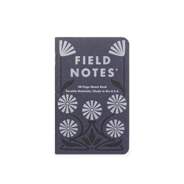Field Notes Fall Flowers Memo Books 3pk Lined