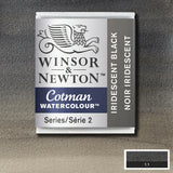 Winsor & Newton Cotman Watercolour Half Pans S2 IRIDESCENT BLACK