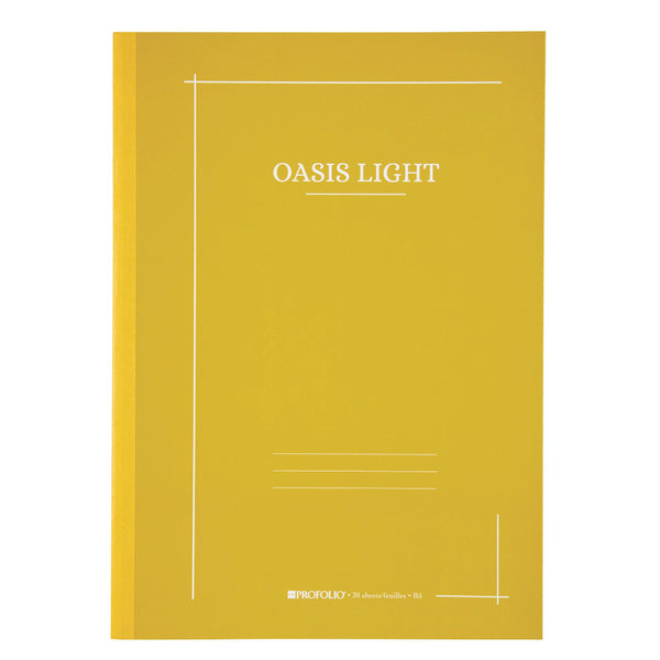 Itoya Oasis Light B5 Notebooks MUSTARD