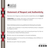 Native Northwest Eco Sponge - Indigenous Maple