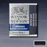 Winsor & Newton Cotman Watercolour Half Pans PAYNES GREY