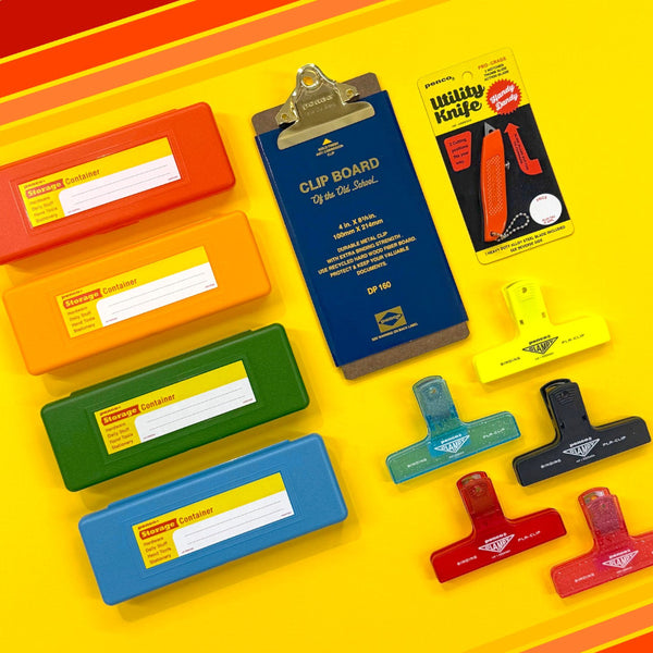 Penco Storage Container Pen Case - Yellow