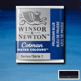 Winsor & Newton Cotman Watercolour Half Pans PRUSSIAN BLUE