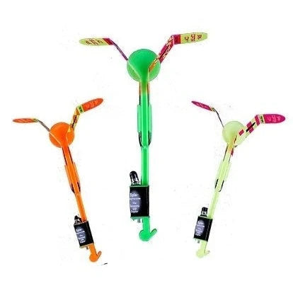 SpinCopter LED with Lightning Launcher - Flying Helicopter Toy Up To 150ft Light Up The Sky!