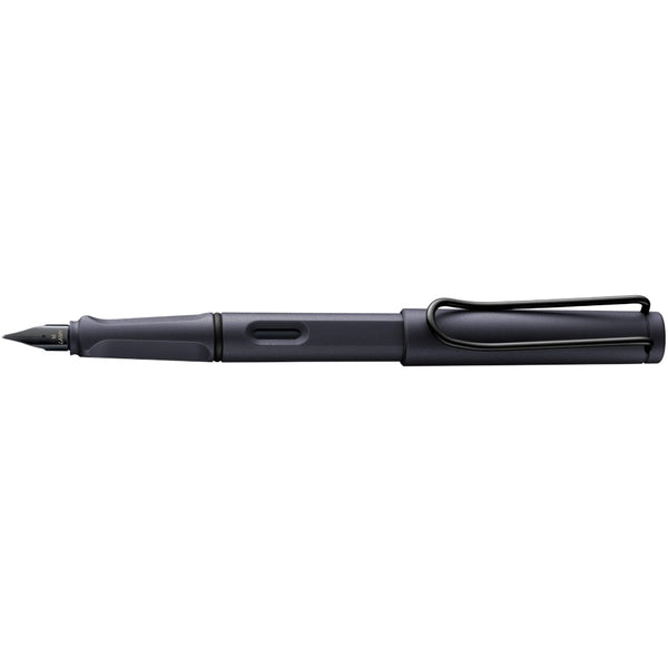 Lamy Safari Fountain Pen, Fine Nib - Special Edition Steel Black