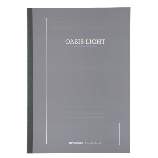 Itoya Oasis Light B5 Notebooks THUNDERCLOUD