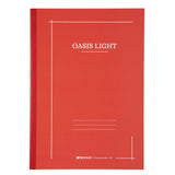 Itoya Oasis Light B5 Notebooks TOMATO