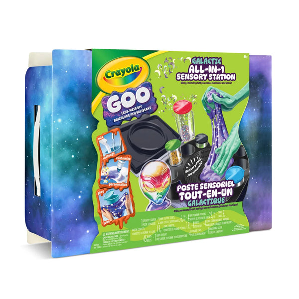 Crayola Galactic Goo All-in-1 Sensory Station