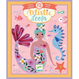 Djeco Artistic Loops Atlantis (Mermaid) Ribbons Threading Craft Kit For Ages 7+