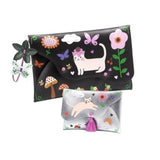 Djeco DIY Joyful Friends Pouches Craft Kit (DJ07964) - Creative Fashion Accessories Age 6+