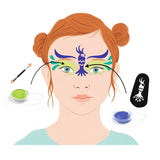Djeco Rio de Janeiro Bird Face Paint Kit (DJ09246) - Safe, Vibrant & Festive Age 4+