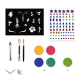 Djeco Rio de Janeiro Bird Face Paint Kit (DJ09246) - Safe, Vibrant & Festive Age 4+