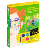 Djeco Rio de Janeiro Bird Face Paint Kit (DJ09246) - Safe, Vibrant & Festive Age 4+