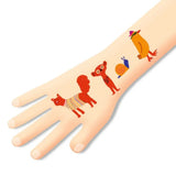 Djeco Temporary Tattoos Kit - Funny Animals (DJ09917) - Skin Jewellery Art