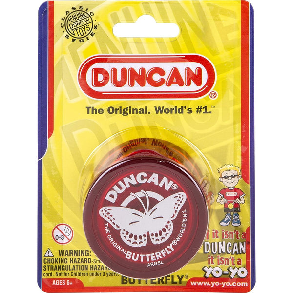 Duncan Butterfly Yo-Yo Choice of Classic Colour RED