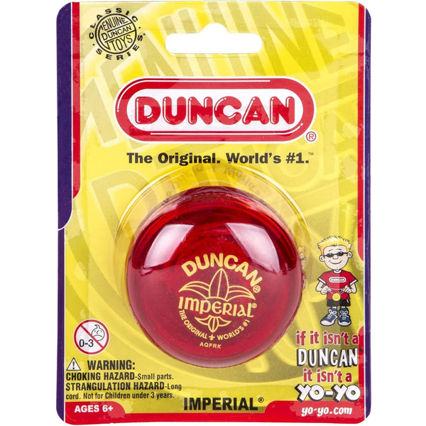 Duncan Imperial Yo-Yo Choice of Classic Colour RED