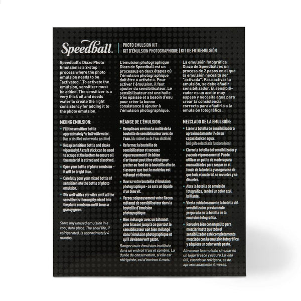 Speedball Diazo Screen Printing Photo Emulsion Kit