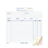 Blueline Invoice Book, 50 Triplicates