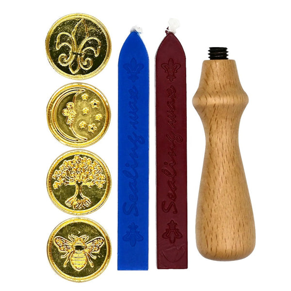 Peter Pauper Press Sealing Wax Stamp Kit