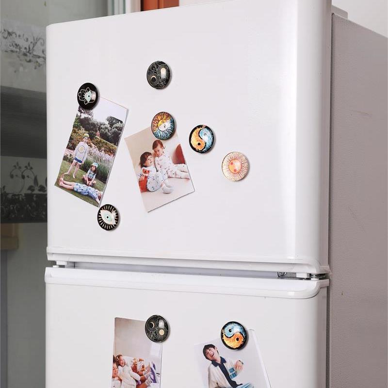 CTG Round Glass Magnet - New Age, Assorted – Midoco Art & Office Supplies