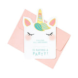 Talking Tables Party Invitations 8pk - Unicorn