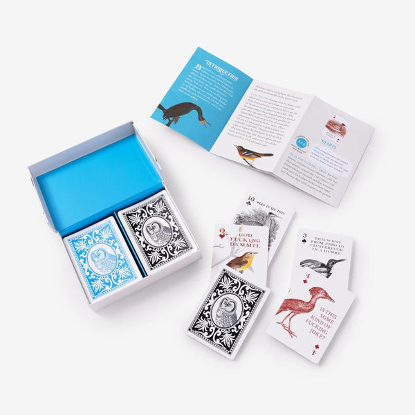 Effin' Birds Playing Cards By Aaron Reynolds