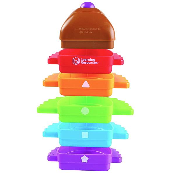 Learning Resources Fine Motor Toy - Spike the Hedgehog Rainbow Stacker