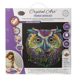 Craft Buddy DIY Crystal Art Medium Framed Kit - Nocturnal Wonder