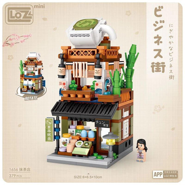 LOZ Mini Block Kit - Matcha Tea Shop