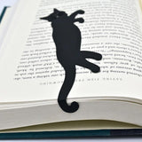 Peter Pauper Press Book Hugger Metal Bookmark - Curious Cat