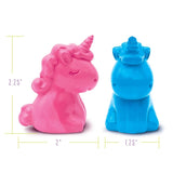 The Piggy Story Shaped Crayons 8pk - Unicorn Fantasy