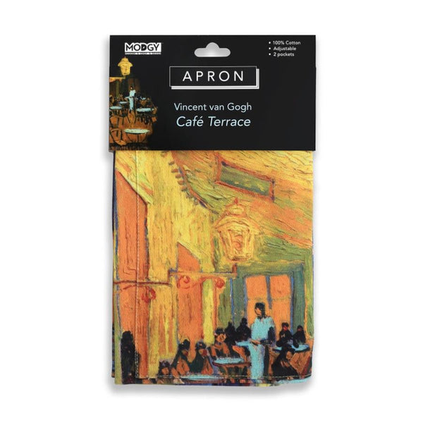 Modgy Cotton Apron - Van Gogh: Café Terrace At Night