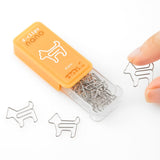 Midori D-Clips Nano Paper Clips - Dog