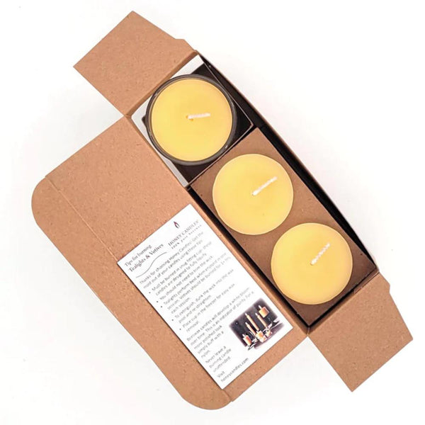 Honey Candles Naturally Scented Candles 3pk - Mulled Spice