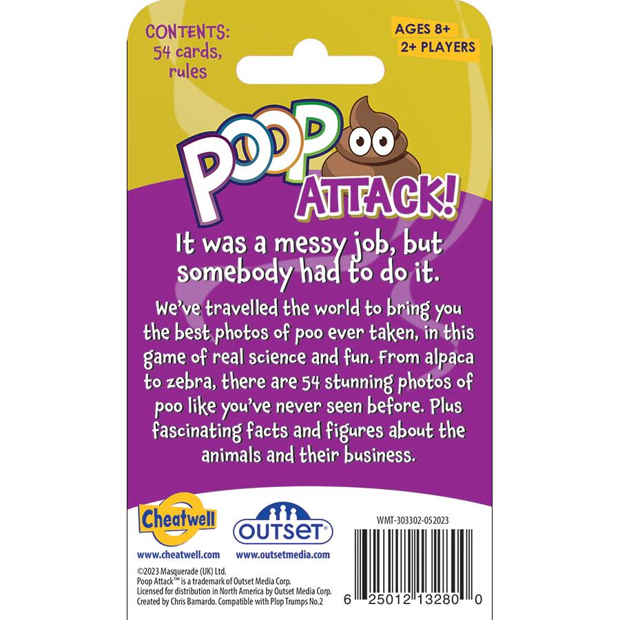 Outset Poop Attack Card Game – Midoco Art & Office Supplies