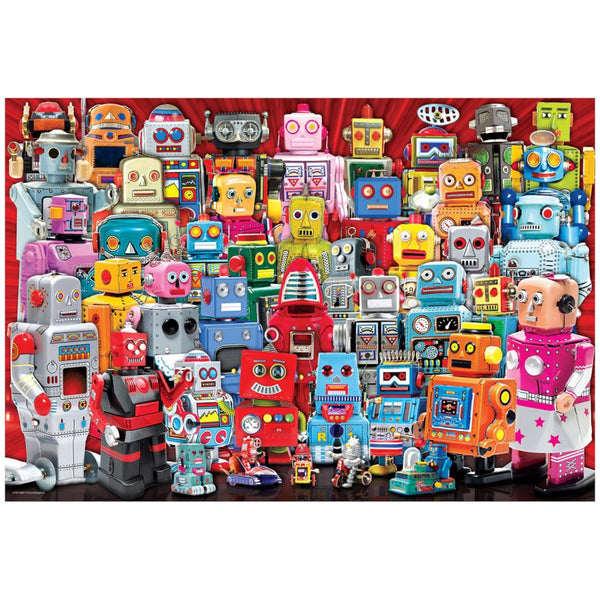 Eurographics 100pc Lunch Bag Puzzle - Robots