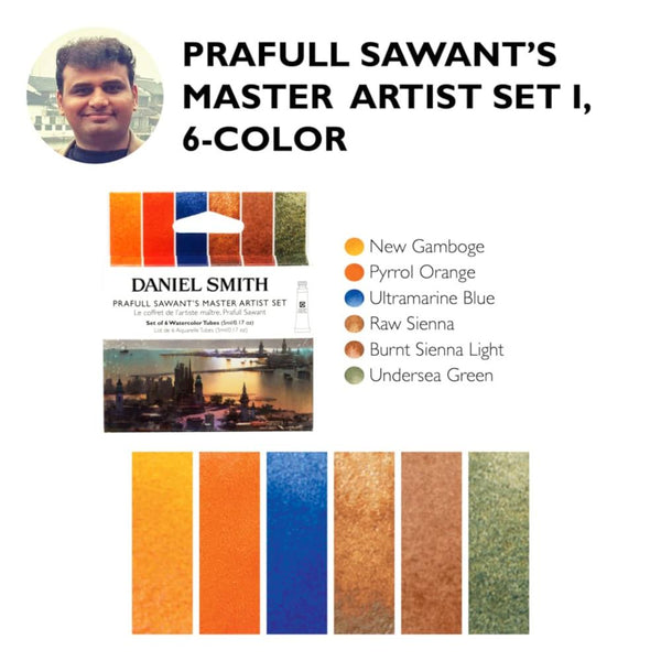 Daniel Smith Watercolour Tube Set - Prafull Sawant’s Master Artist
