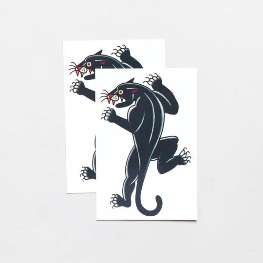 Tattly Temporary Tattoos 2pk - Panther