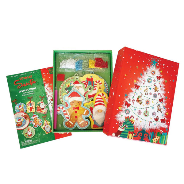 Box CanDIY Totally Santa Diamond Art Ornaments & Gift Tags Kit